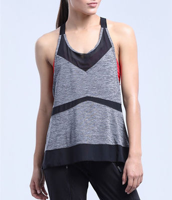 Racerback Style Elastic Straps workout tank tops women