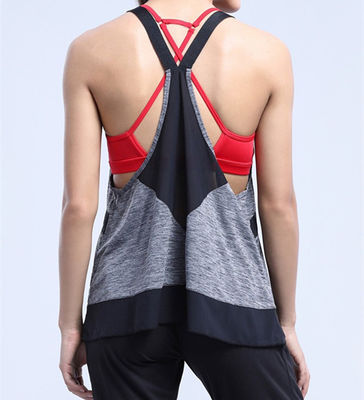 Racerback Style Elastic Straps workout tank tops women