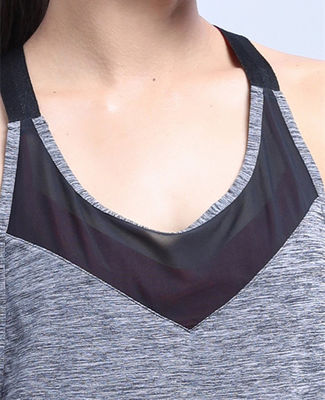 Racerback Style Elastic Straps workout tank tops women