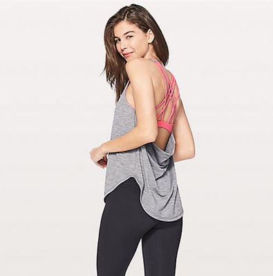 polyester tank top for women gym and yoga polyester gym tank top