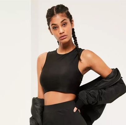 OEM custom brand back unique cut out wholesale woman sexy crop top