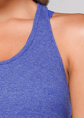 Hot selling women gym clothes racer back style ladies workout tank top