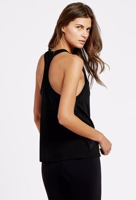 custom brand breathable scoop neckline fitness gym tank top