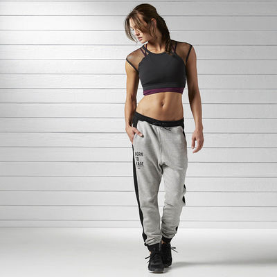 Active wear sexy woman mesh short sleeve gym crop top