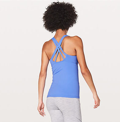 Women fitness wear high-neck tank women fitness/ yoga wear