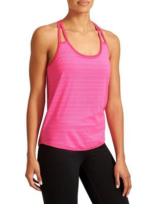 New arrival athletic clothing built-in bra for throw-on-and-go HIGH COVERAGE womens athletic tank top