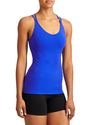 Strappy back cross INSPIRED FOR: yoga, studio workouts cross back tank top