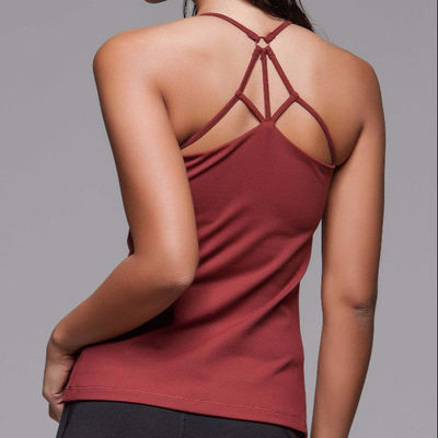 women gym clothing Medium impact support and comfortable gym tanktop