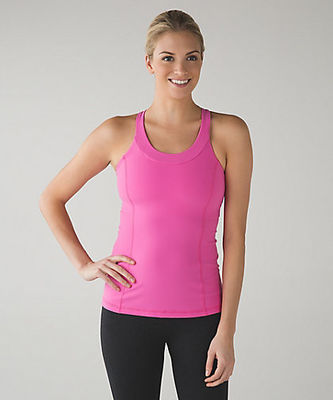 strappy-back scoop-neck with with removable bust cup womens active wear tops