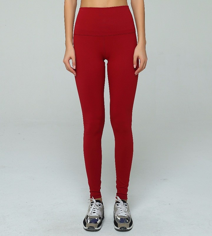 Wholesale high waisted yoga pants four way stretch active wear yoga pants