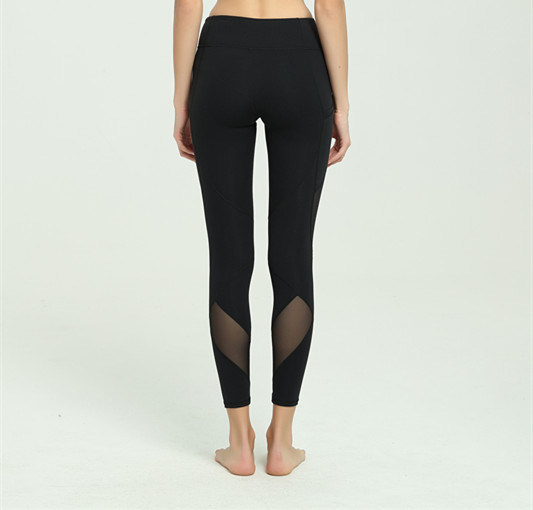 Wholesale fitness&yoga wear top quality nylon performance tight fitted cycling sports wear
