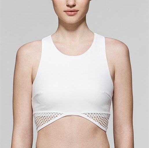 women gym crop top breathable wicking crop tops gym women