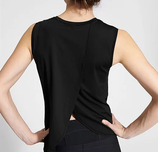 loose fit yoga tank breathable light weight yoga loose tank top