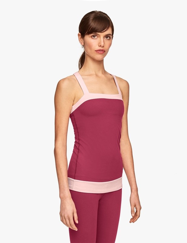 Wholesale back keyhole yoga women fitness tank top