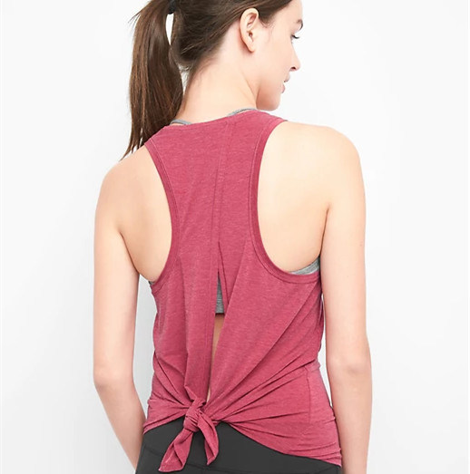 women gym top loose tank top gym women loose tank top