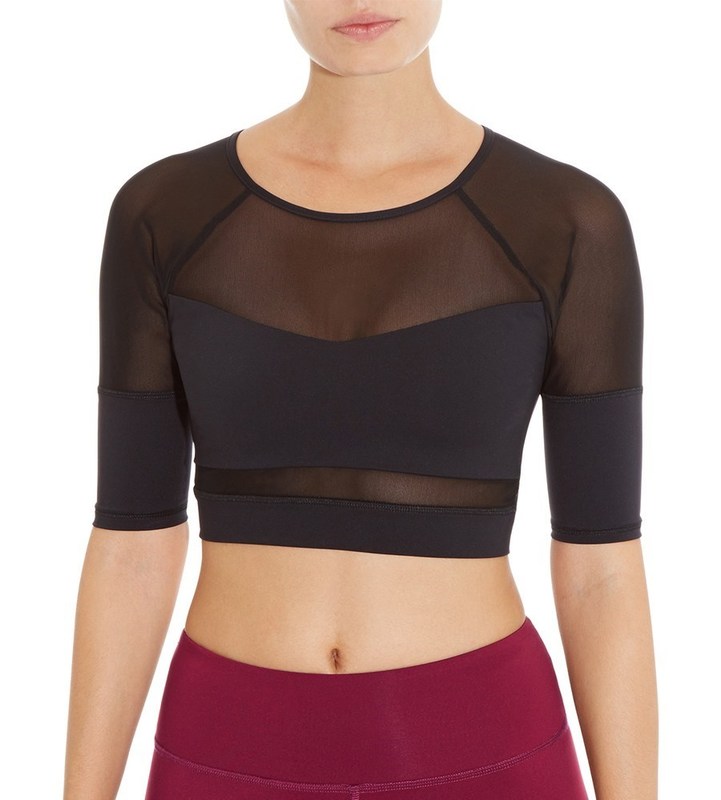 New design gym yoga wear ladies fitness crop top sexy