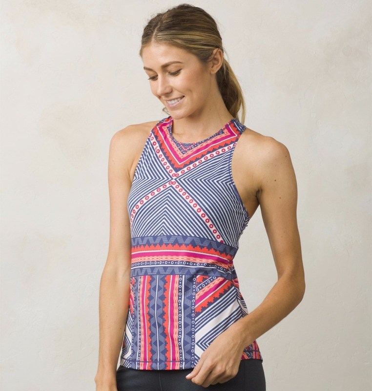 High neck racer back sublimation gym wear wholesale fitness tank top