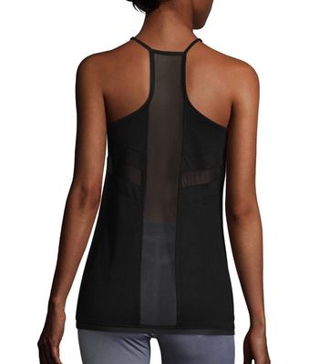 Camiseta de alças ativa da aptidão das senhoras da veste da ioga do racerback do desgaste das mulheres por atacado